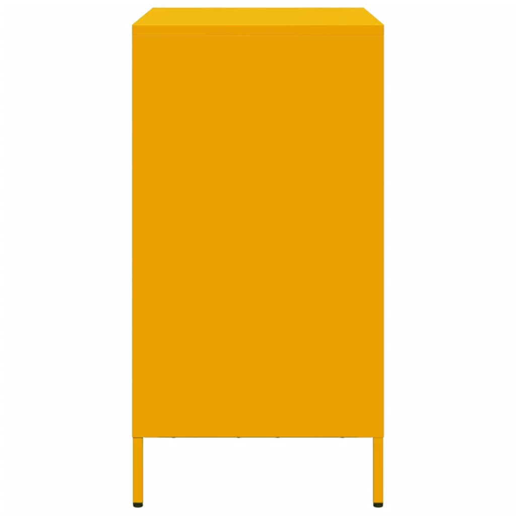 VXL8721102930164 g en hd 4 Dulap, galben muștar, 68x39x73,5 cm, oțel laminat la rece Dulap, galben muștar, 68x39x73,5 cm, oțel laminat la rece - imagine 6