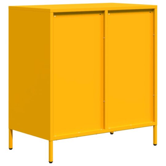 VXL8721102930164 g en hd 5 Dulap, galben muștar, 68x39x73,5 cm, oțel laminat la rece VXL8721102930164 g en hd 5