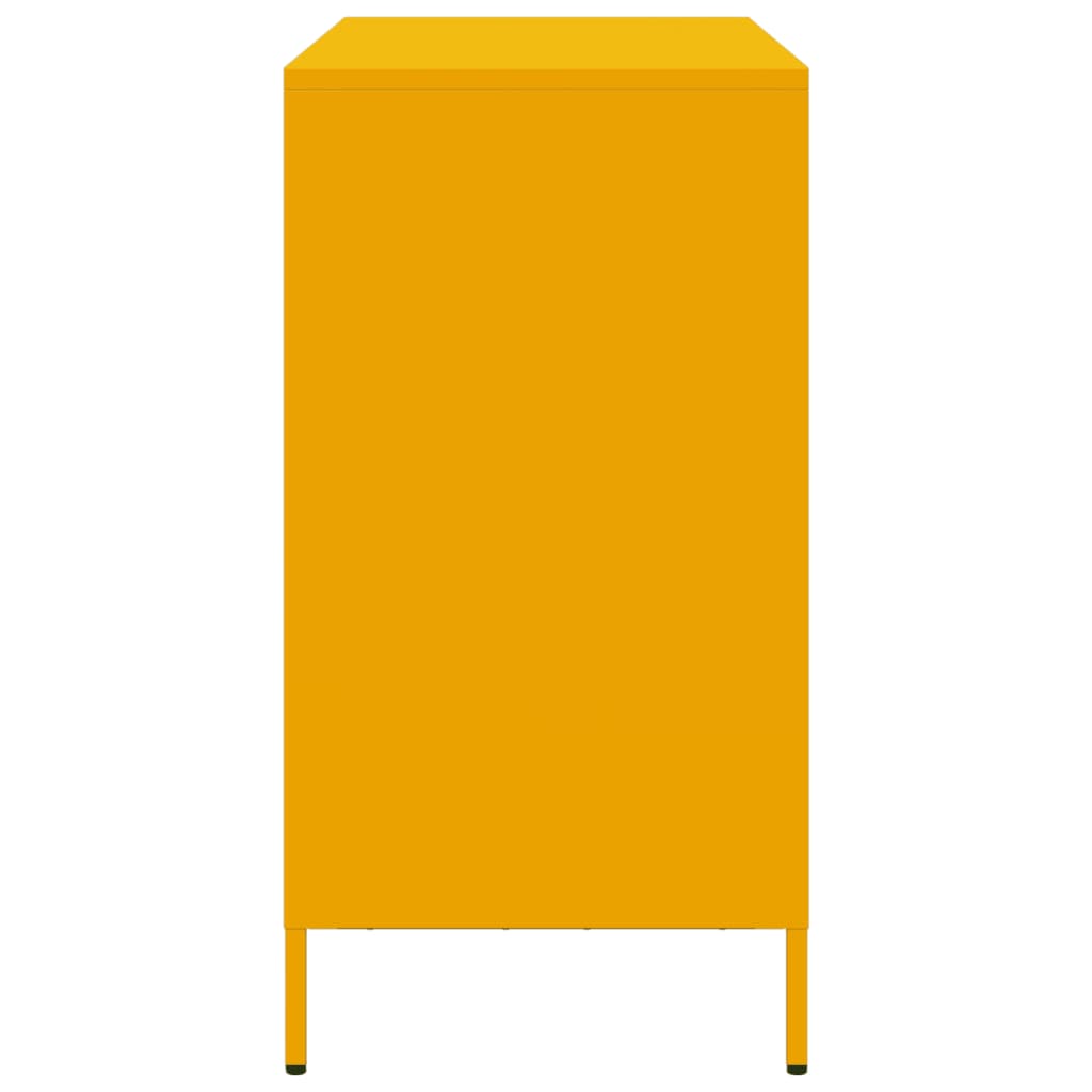 VXL8721102930225 g en hd 4 Dulap, galben muștar, 101,5x39x73,5 cm, oțel laminat la rece Dulap, galben muștar, 101,5x39x73,5 cm, oțel laminat la rece - imagine 6