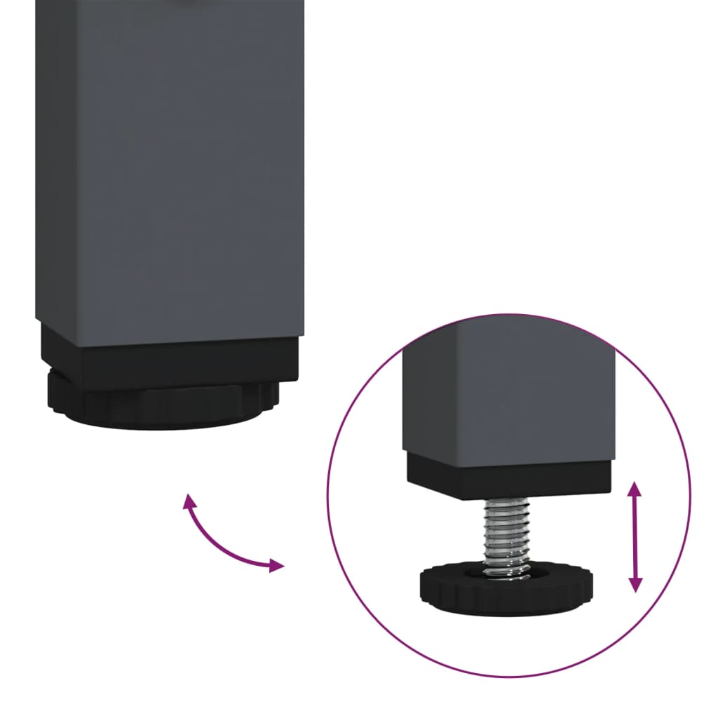 VXL8721102930454 g en hd 6 Dulap, antracit, 68x39x73,5 cm, oțel laminat la rece Dulap, antracit, 68x39x73,5 cm, oțel laminat la rece - imagine 8