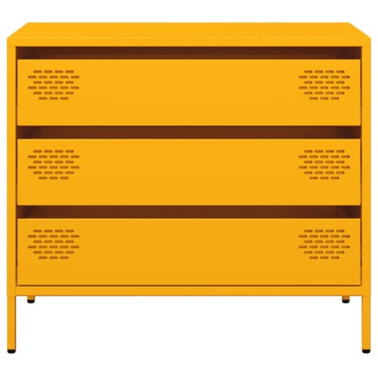VXL8721102930522 g en hd 3 Dulap, galben muștar, 68x39x58,5 cm, oțel laminat la rece VXL8721102930522 g en hd 3