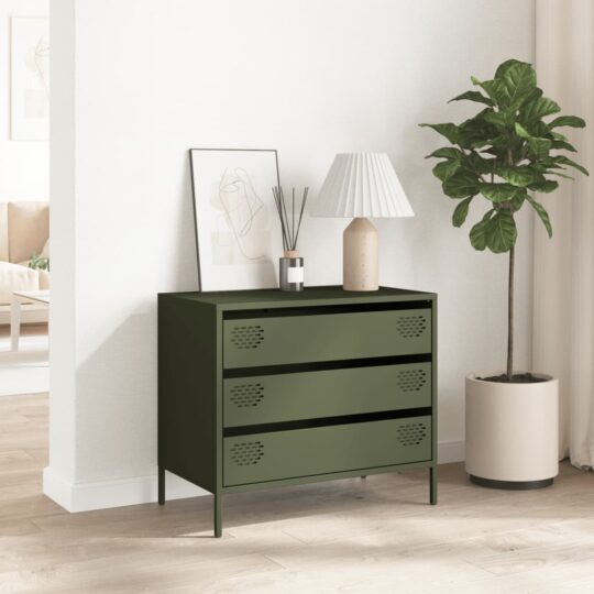 VXL8721102930539 g en hd 1 Dulap, verde măsliniu, 68x39x58,5 cm, oțel laminat la rece VXL8721102930539 g en hd 1