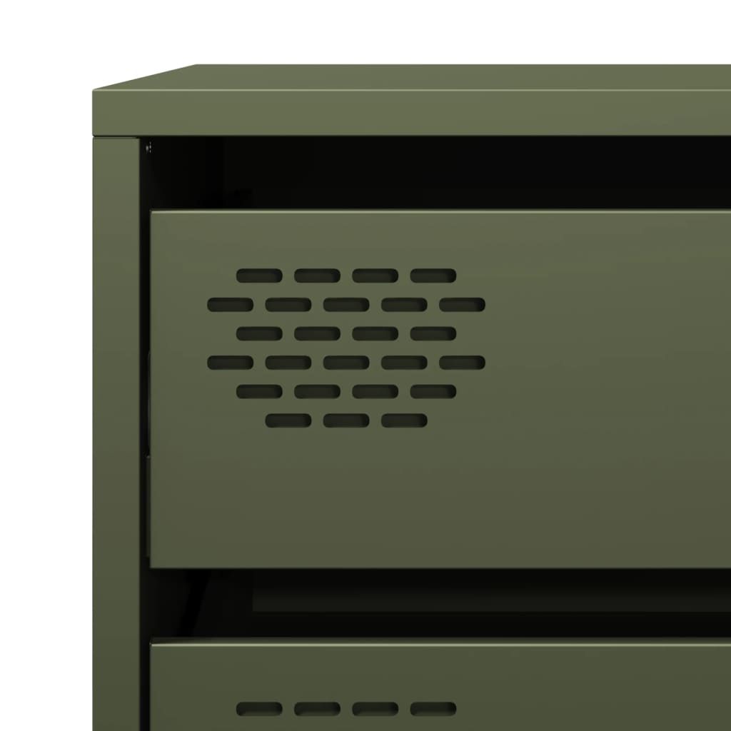 VXL8721102930539 g en hd 8 Dulap, verde măsliniu, 68x39x58,5 cm, oțel laminat la rece Dulap, verde măsliniu, 68x39x58,5 cm, oțel laminat la rece - imagine 10