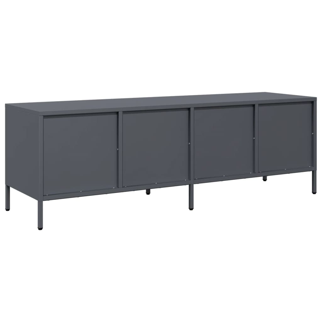 VXL8721102930638 g en hd 5 Dulap TV, antracit, 135x39x43,5 cm, oțel laminat la rece Dulap TV, antracit, 135x39x43,5 cm, oțel laminat la rece - imagine 7