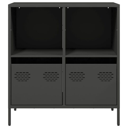 VXL8721102931154 g en hd 2 Dulap, negru, 68x39x73,5 cm, oțel laminat la rece VXL8721102931154 g en hd 2