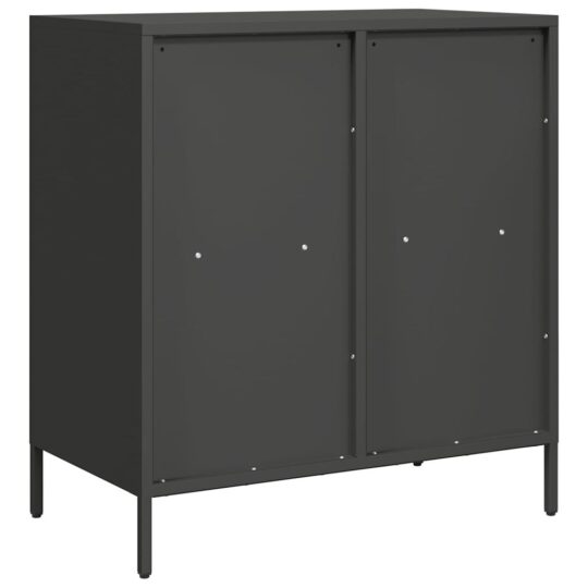 VXL8721102931154 g en hd 5 Dulap, negru, 68x39x73,5 cm, oțel laminat la rece VXL8721102931154 g en hd 5
