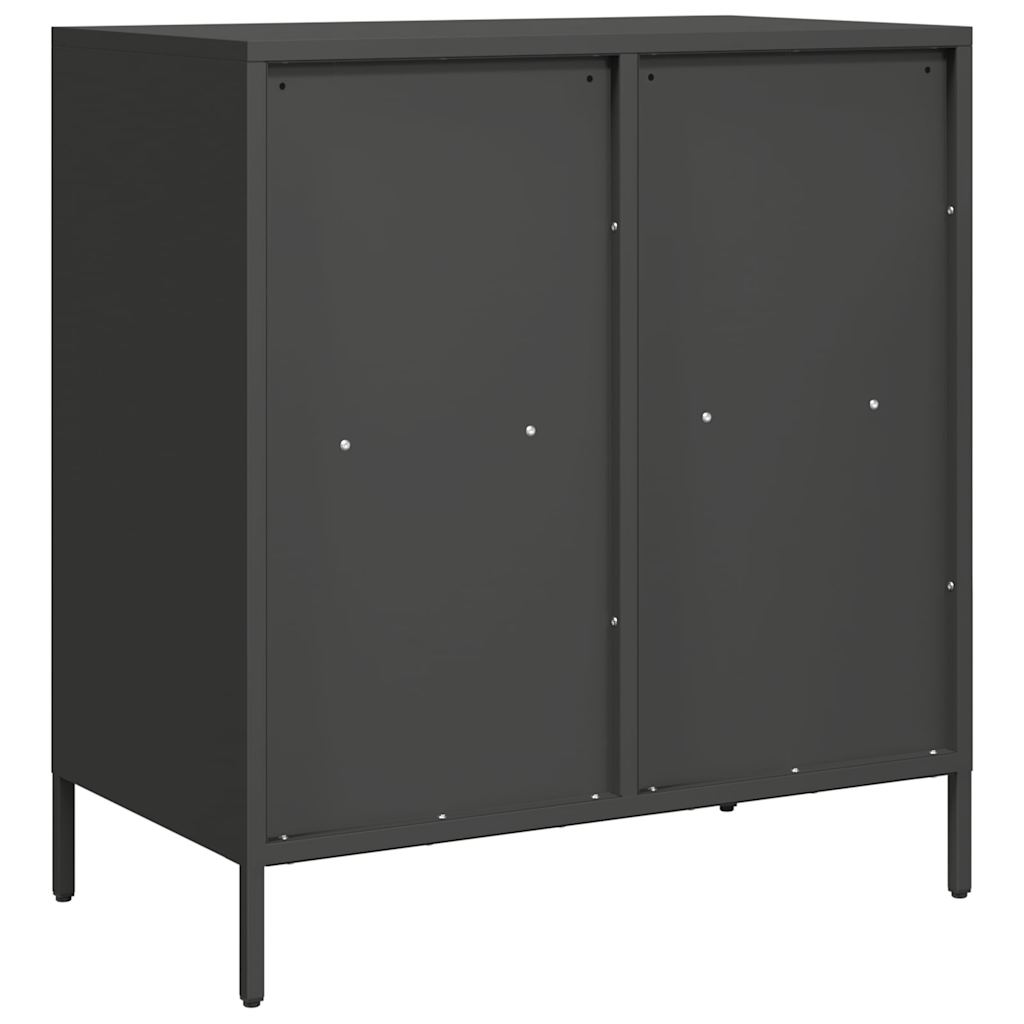 VXL8721102931154 g en hd 5 Dulap, negru, 68x39x73,5 cm, oțel laminat la rece Dulap, negru, 68x39x73,5 cm, oțel laminat la rece - imagine 7