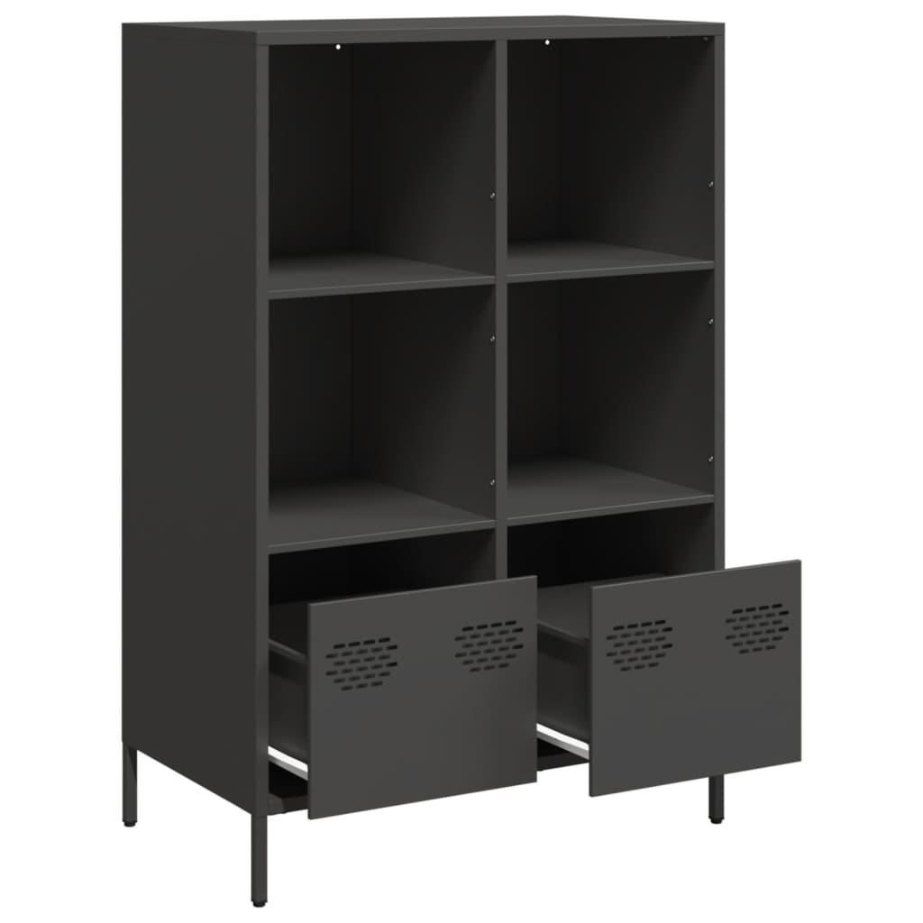 VXL8721102931390 g en hd 2 Dulap înalt, negru, 68x39x103,5 cm, oțel Dulap înalt, negru, 68x39x103,5 cm, oțel - imagine 4