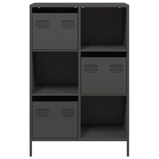 VXL8721102931635 g en hd 3 Dulap înalt, negru, 68x39x103,5 cm, oțel VXL8721102931635 g en hd 3
