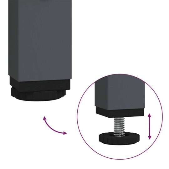 VXL8721102931659 g en hd 6 Dulap înalt, antracit, 68x39x103,5 cm, oțel VXL8721102931659 g en hd 6