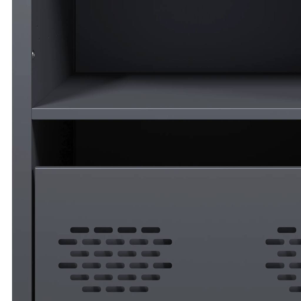 VXL8721102931659 g en hd 9 Dulap înalt, antracit, 68x39x103,5 cm, oțel Dulap înalt, antracit, 68x39x103,5 cm, oțel - imagine 11