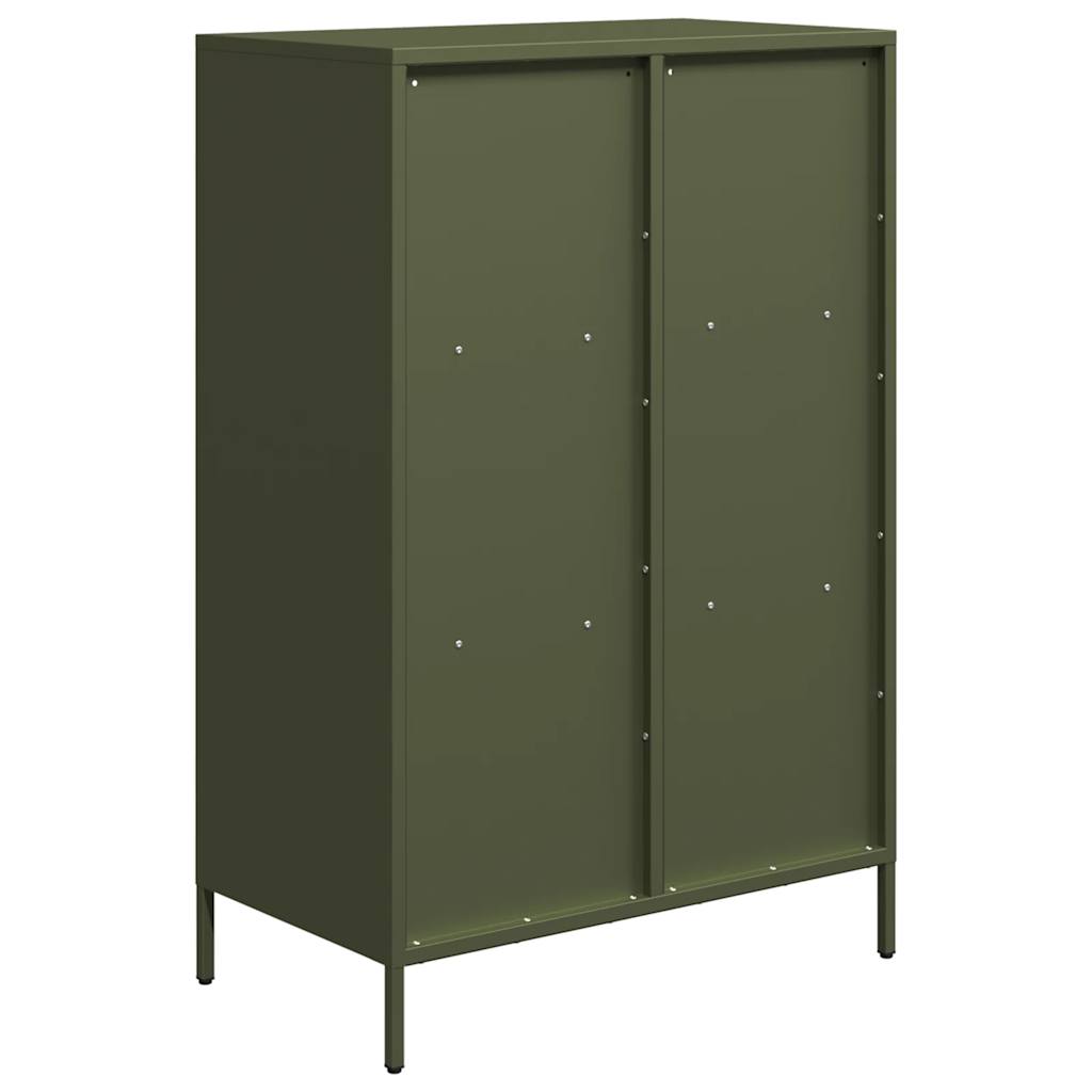 VXL8721102931673 g en hd 5 Dulap înalt, verde măsliniu, 68x39x103,5 cm, oțel Dulap înalt, verde măsliniu, 68x39x103,5 cm, oțel - imagine 7