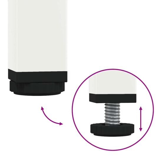 VXL8721102931680 g en hd 6 Dulap înalt, alb, 68x39x103,5 cm, oțel VXL8721102931680 g en hd 6