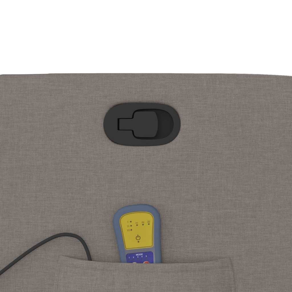 VXL8721102959714 g en hd 11 Fotoliu rabatabil de masaj cu ridicare, gri taupe, textil Fotoliu rabatabil de masaj cu ridicare, gri taupe, textil - imagine 12