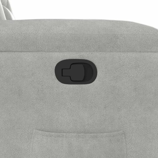 VXL8721102960703 g en hd 10 Fotoliu rabatabil cu ridicare, gri deschis, microfibră VXL8721102960703 g en hd 10