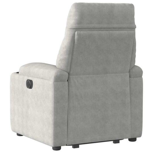 VXL8721102960840 g en hd 6 Fotoliu rabatabil electric cu ridicare, gri deschis, microfibră VXL8721102960840 g en hd 6