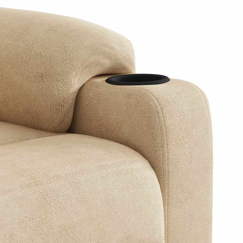 VXL8721102960871 g en hd 11 Fotoliu rabatabil electric cu ridicare, crem, microfibră Fotoliu rabatabil electric cu ridicare, crem, microfibră - imagine 12