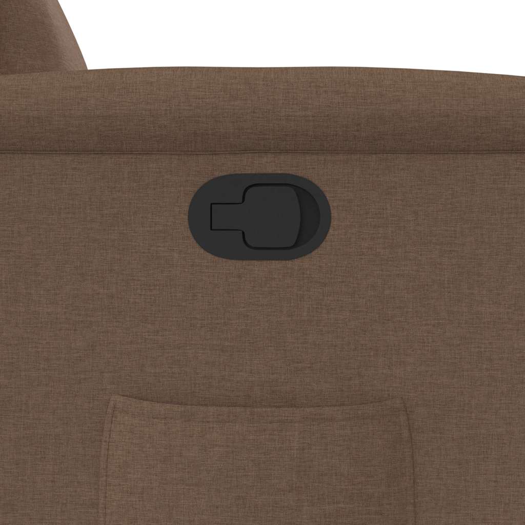 VXL8721102961205 g en hd 11 Fotoliu rabatabil cu ridicare pe verticală, maro, textil Fotoliu rabatabil cu ridicare pe verticală, maro, textil - imagine 12