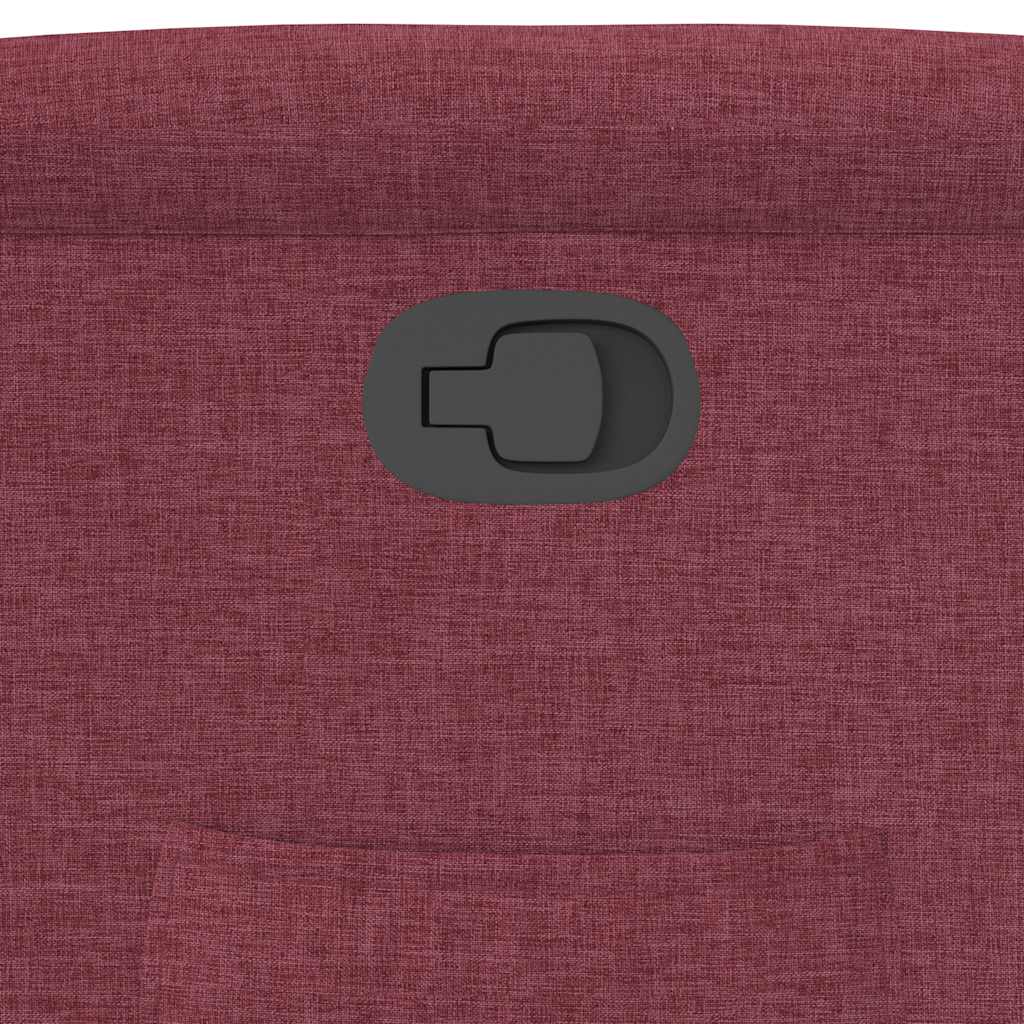 VXL8721102961793 g en hd 11 Fotoliu rabatabil cu ridicare, roșu vin, material textil Fotoliu rabatabil cu ridicare, roșu vin, material textil - imagine 12