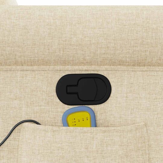 VXL8721102963742 g en hd 11 Fotoliu masaj rabatabil cu ridicare, crem, material textil VXL8721102963742 g en hd 11