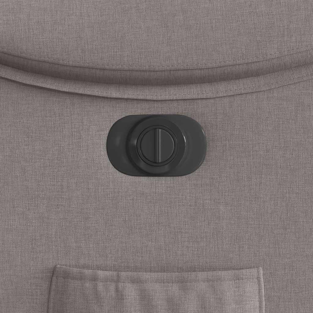 VXL8721102964152 g en hd 10 Fotoliu rabatabil electric, gri taupe, material textil Fotoliu rabatabil electric, gri taupe, material textil - imagine 11