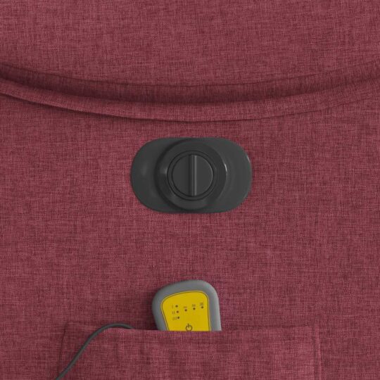 VXL8721102964213 g en hd 10 Fotoliu electric de masaj rabatabil, roșu vin, textil VXL8721102964213 g en hd 10