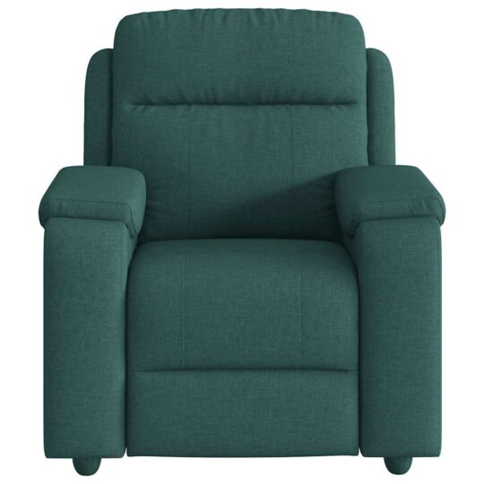 VXL8721102964244 g en hd 3 Fotoliu electric de masaj rabatabil, verde închis, textil VXL8721102964244 g en hd 3