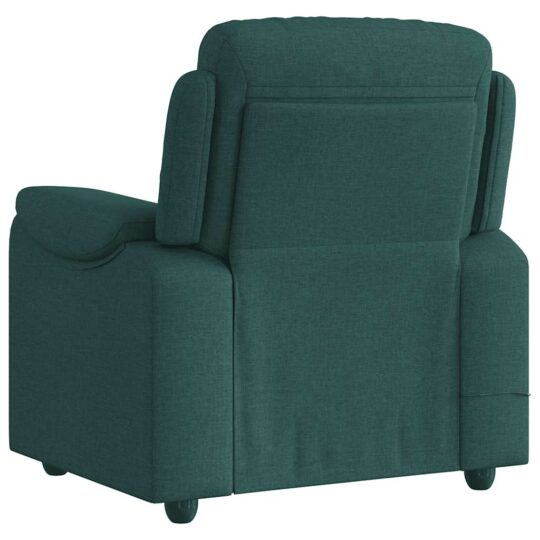 VXL8721102964244 g en hd 5 Fotoliu electric de masaj rabatabil, verde închis, textil VXL8721102964244 g en hd 5