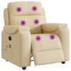 VXL8721102964268 a en hd 1 Fotoliu electric de masaj rabatabil, crem, textil VXL8721102964268 a en hd 1
