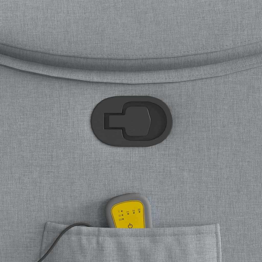 VXL8721102964381 g en hd 10 Fotoliu de masaj rabatabil cu ridicare, gri deschis, textil Fotoliu de masaj rabatabil cu ridicare, gri deschis, textil - imagine 11