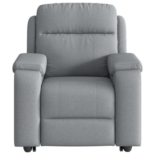 VXL8721102964381 g en hd 3 Fotoliu de masaj rabatabil cu ridicare, gri deschis, textil VXL8721102964381 g en hd 3