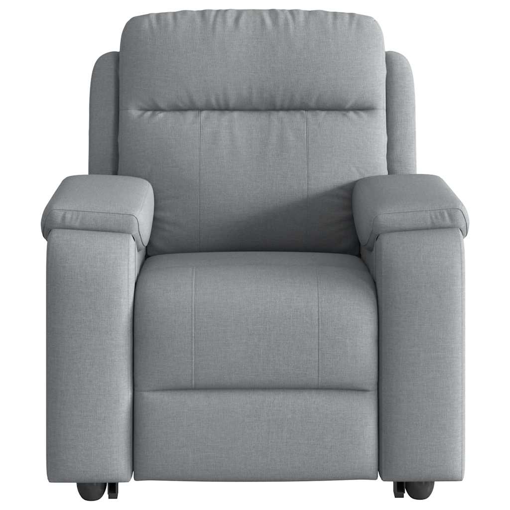 VXL8721102964381 g en hd 3 Fotoliu de masaj rabatabil cu ridicare, gri deschis, textil Fotoliu de masaj rabatabil cu ridicare, gri deschis, textil - imagine 4