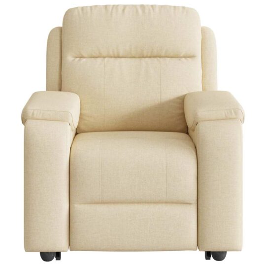 VXL8721102964565 g en hd 3 Fotoliu electric rabatabil cu ridicare, crem, textil VXL8721102964565 g en hd 3