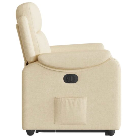 VXL8721102964565 g en hd 4 Fotoliu electric rabatabil cu ridicare, crem, textil VXL8721102964565 g en hd 4