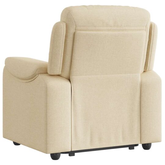 VXL8721102964565 g en hd 5 Fotoliu electric rabatabil cu ridicare, crem, textil VXL8721102964565 g en hd 5
