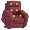 VXL8721102964619 a en hd 1 Fotoliu de masaj electric rabatabil cu ridicare roșu vin textil VXL8721102964619 a en hd 1