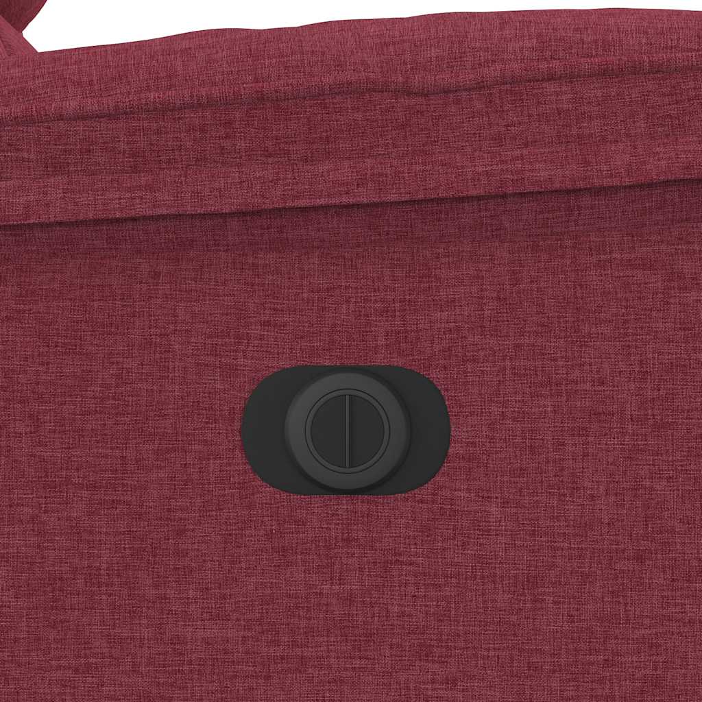 VXL8721102964718 g en hd 10 Fotoliu rabatabil electric, roșu vin, material textil Fotoliu rabatabil electric, roșu vin, material textil - imagine 11