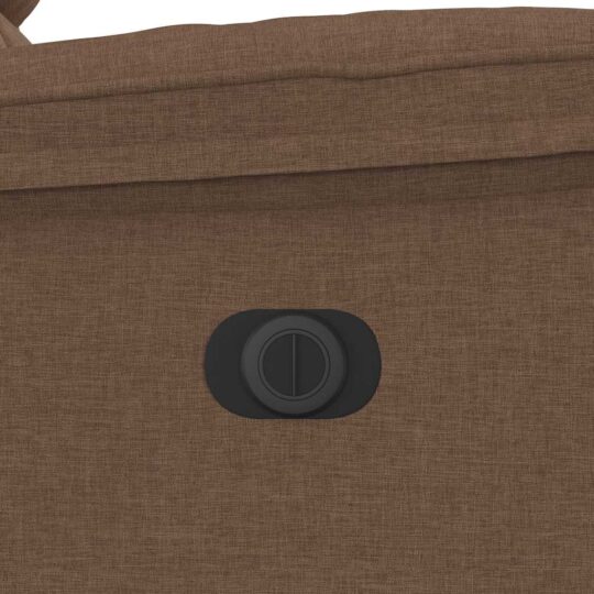 VXL8721102964725 g en hd 10 Fotoliu rabatabil electric, maro, material textil VXL8721102964725 g en hd 10