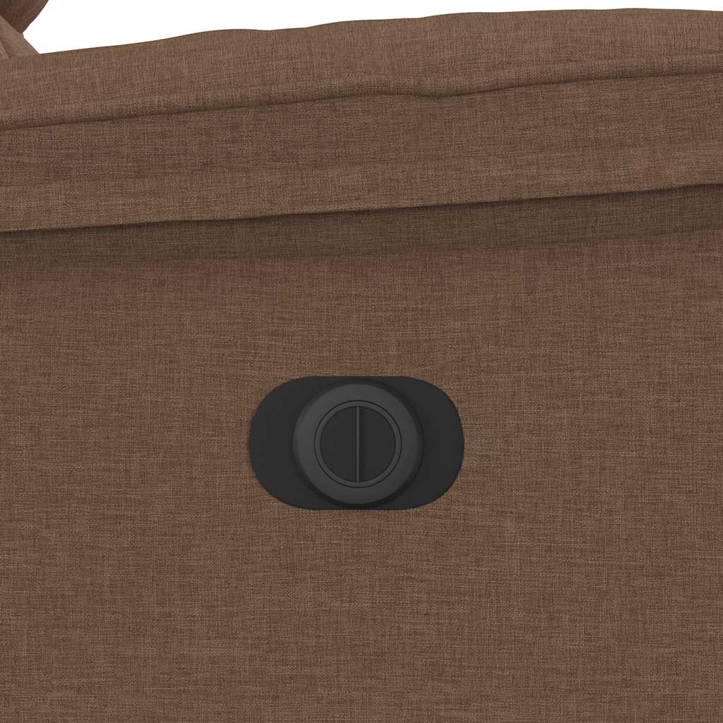 VXL8721102964725 g en hd 10 Fotoliu rabatabil electric, maro, material textil Fotoliu rabatabil electric, maro, material textil - imagine 11