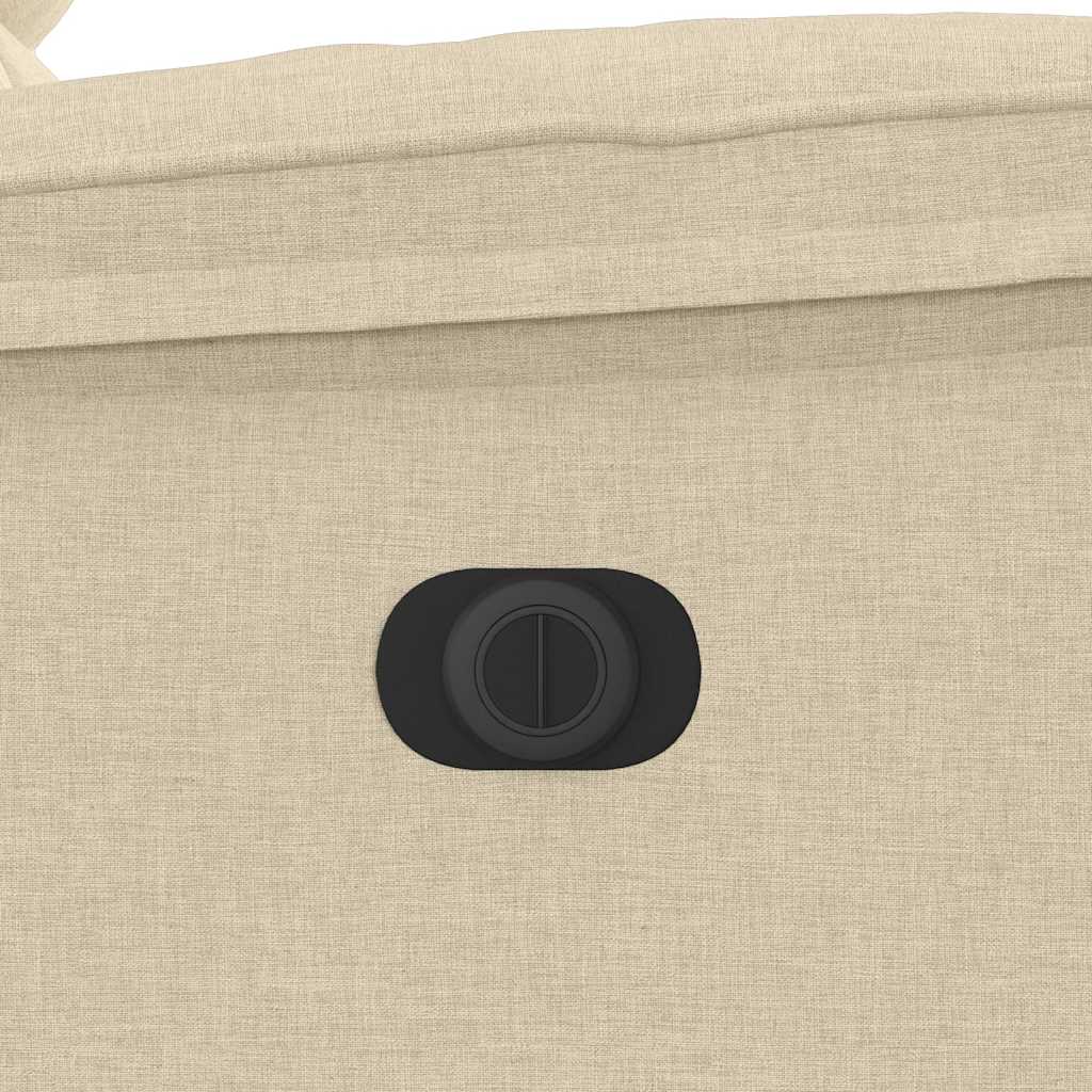 VXL8721102964763 g en hd 10 Fotoliu rabatabil electric, crem, material textil Fotoliu rabatabil electric, crem, material textil - imagine 11