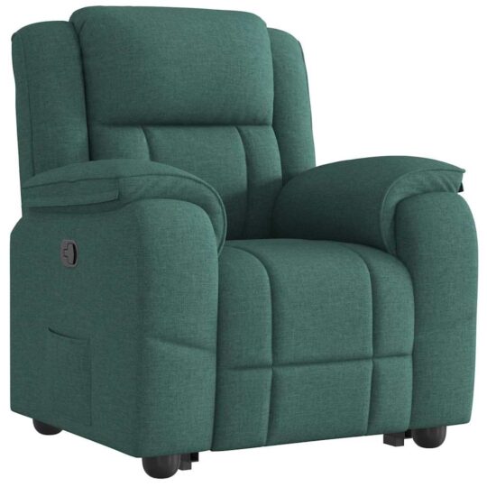 VXL8721102964947 g en hd 2 Fotoliu rabatabil ridicare pe verticală, verde închis, textil VXL8721102964947 g en hd 2