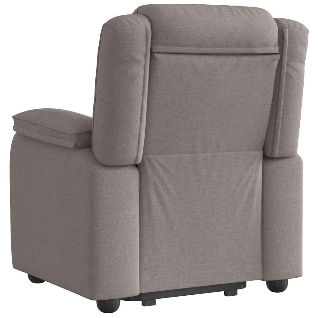 VXL8721102964954 g en hd 5 Fotoliu rabatabil cu ridicare pe verticală, gri taupe, textil Fotoliu rabatabil cu ridicare pe verticală, gri taupe, textil - imagine 6