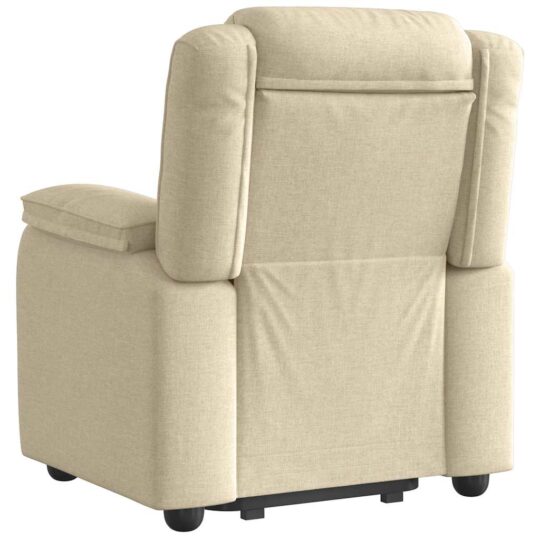 VXL8721102964961 g en hd 5 Fotoliu rabatabil cu ridicare pe verticală, crem, textil VXL8721102964961 g en hd 5
