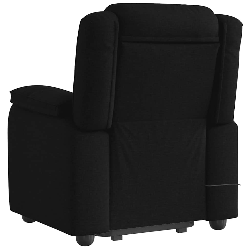 VXL8721102965005 g en hd 5 Fotoliu rabatabil de masaj, cu ridicare, negru, material textil Fotoliu rabatabil de masaj, cu ridicare, negru, material textil - imagine 6