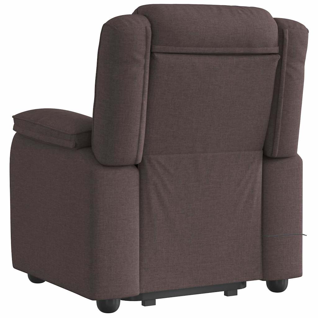VXL8721102965036 g en hd 5 Fotoliu rabatabil de masaj, cu ridicare, maro închis, textil Fotoliu rabatabil de masaj, cu ridicare, maro închis, textil - imagine 6