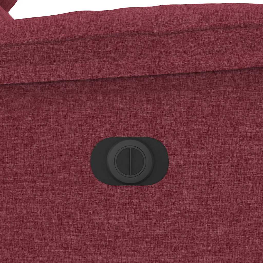 VXL8721102965111 g en hd 11 Fotoliu electric rabatabil cu ridicare, roșu vin, textil Fotoliu electric rabatabil cu ridicare, roșu vin, textil - imagine 12