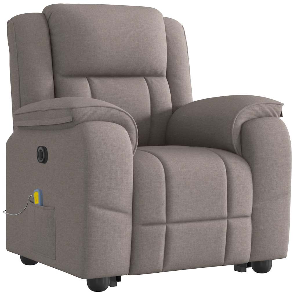 VXL8721102965258 g en hd 2 Fotoliu electric masaj rabatabil cu ridicare, gri taupe, textil Fotoliu electric masaj rabatabil cu ridicare, gri taupe, textil - imagine 3