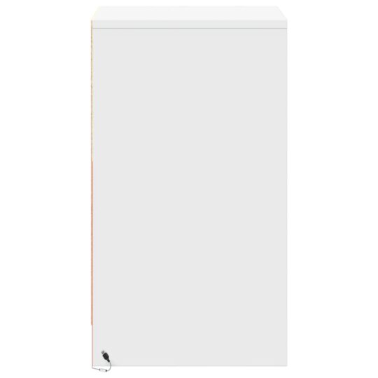 VXL8721102965630 g en hd 5 Noptieră cu lumini LED, alb, lemn prelucrat VXL8721102965630 g en hd 5