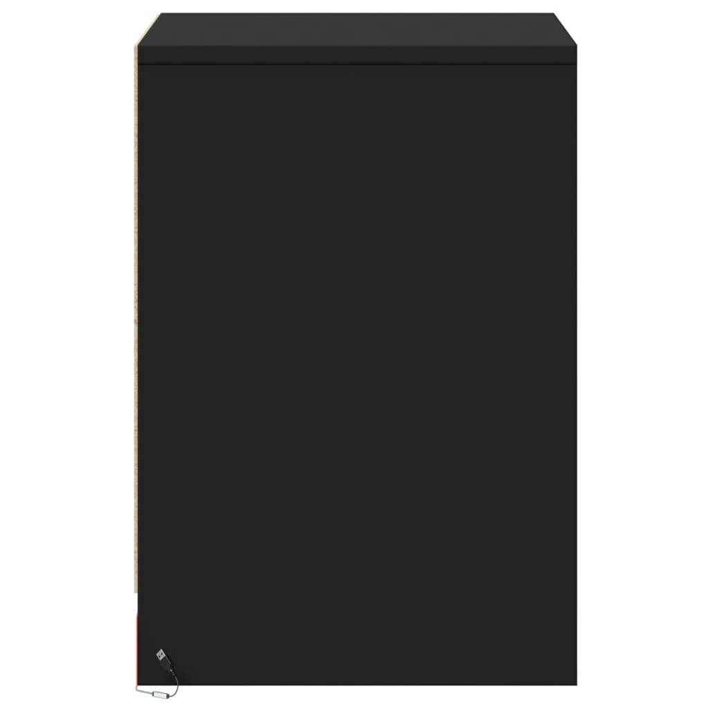VXL8721102965876 g en hd 5 Noptiere cu lumini LED, 2 buc., negru, lemn prelucrat Noptiere cu lumini LED, 2 buc., negru, lemn prelucrat - imagine 7