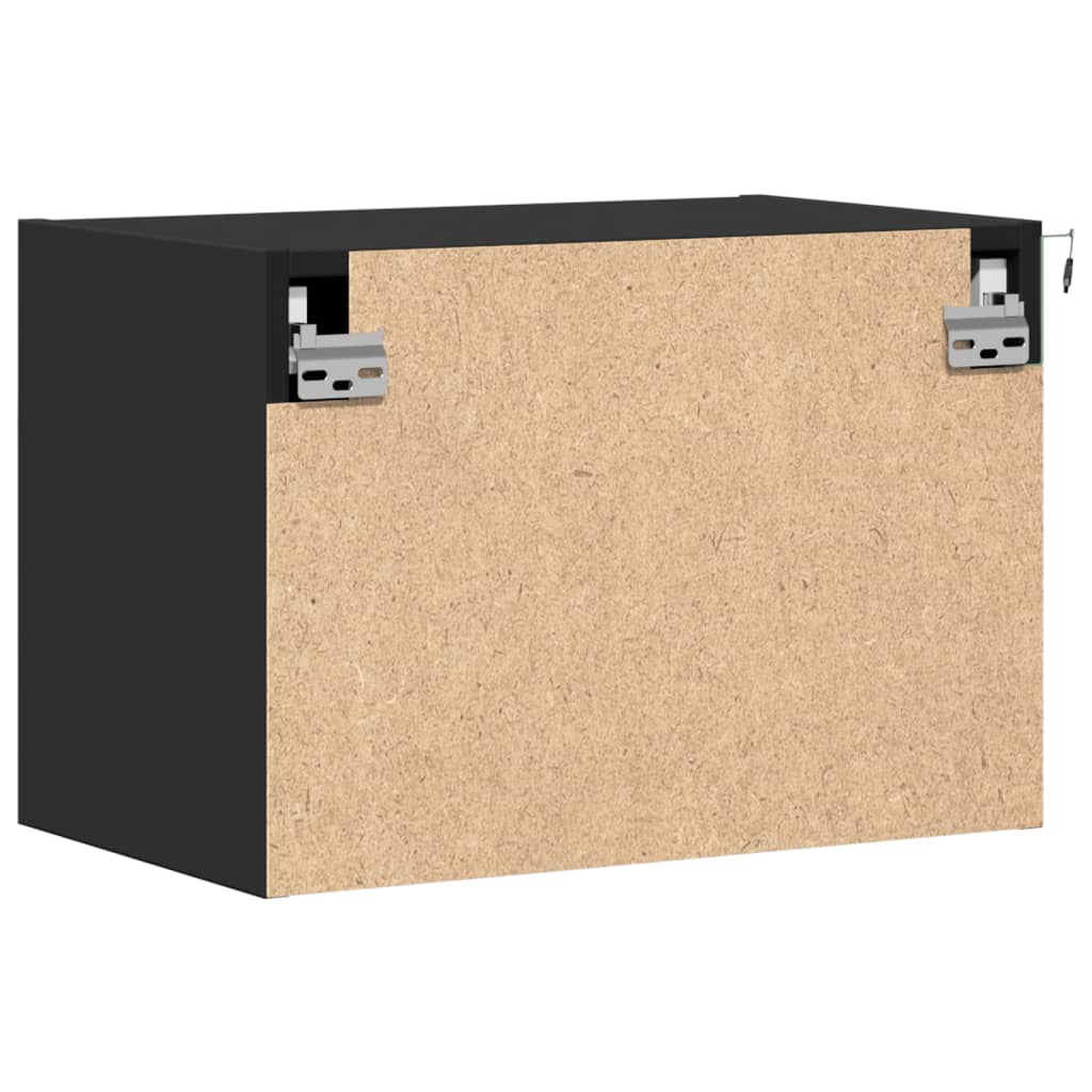 VXL8721102966569 g en hd 7 Noptieră montată pe perete cu lumini LED, negru Noptieră montată pe perete cu lumini LED, negru - imagine 9